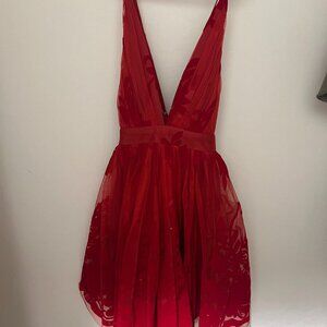 Edite Mode ~ Red Mini Dress ~ Size Medium